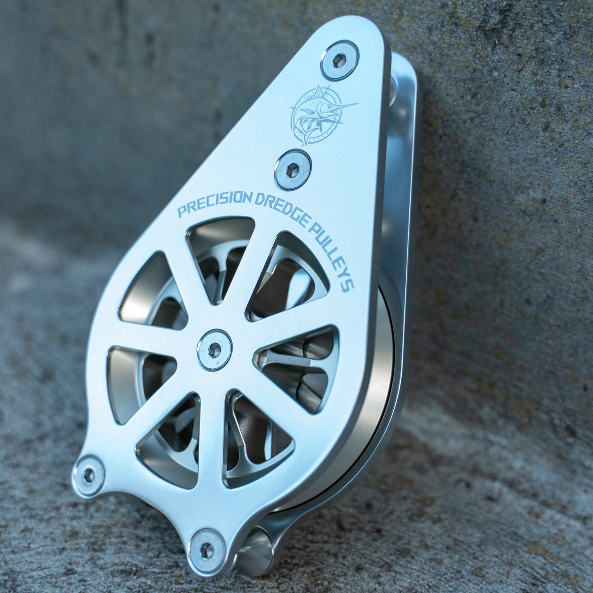 Precision Dredge Pulley — Aluminum