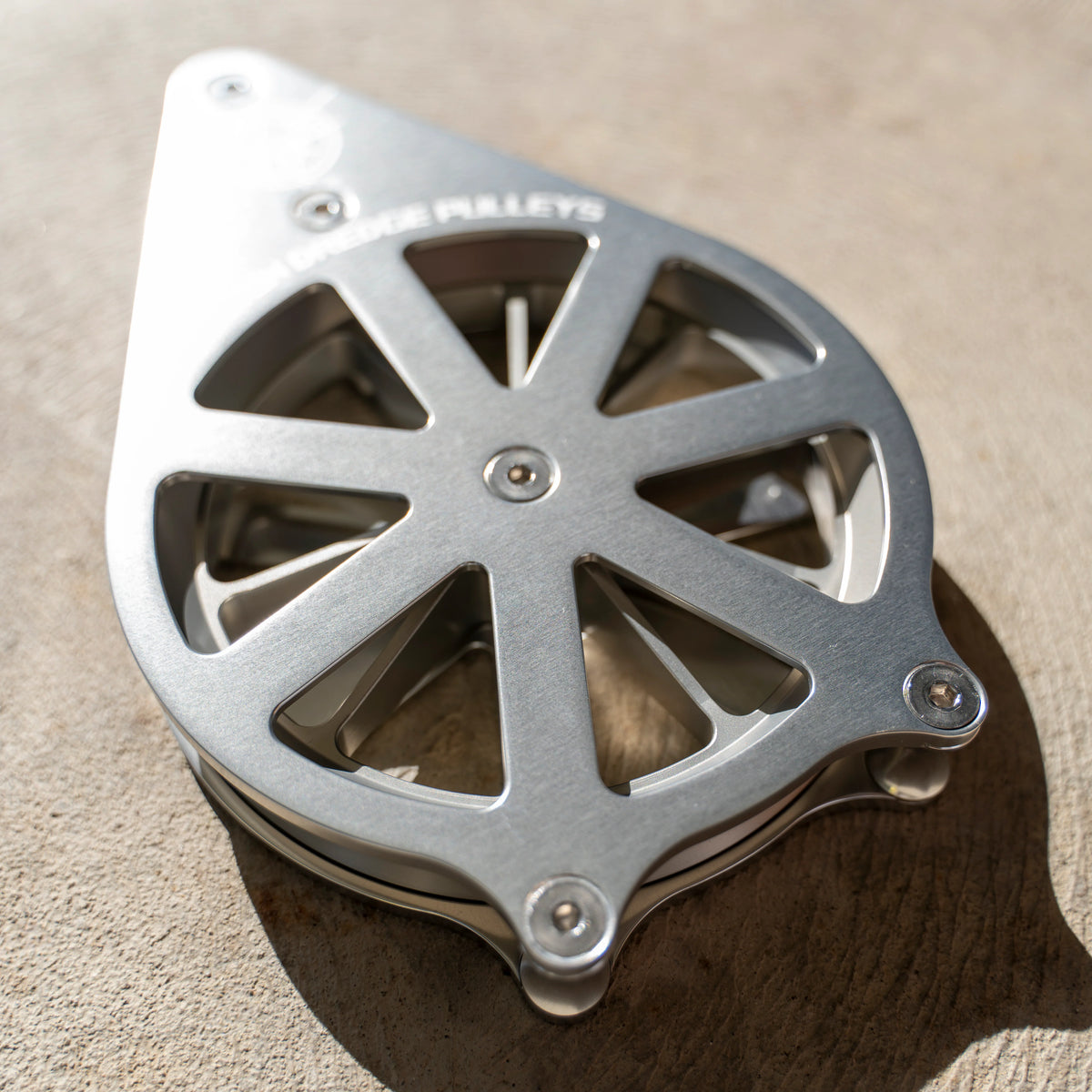 Precision Dredge Pulley — Aluminum