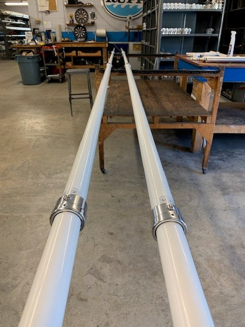 Carbon Fiber Fixed Poles - pair
