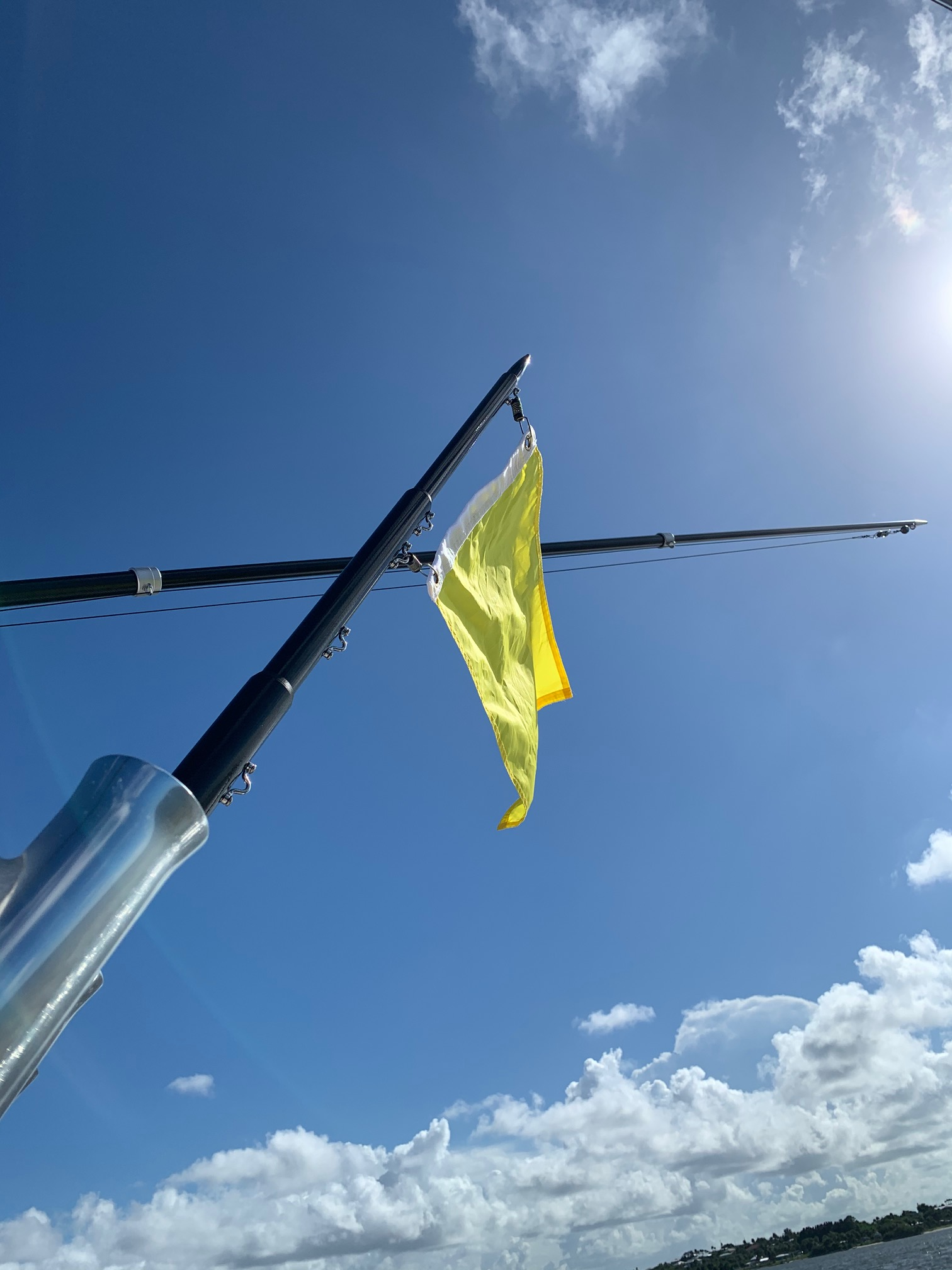 Carbon Fiber Flagpole - Rod Butt