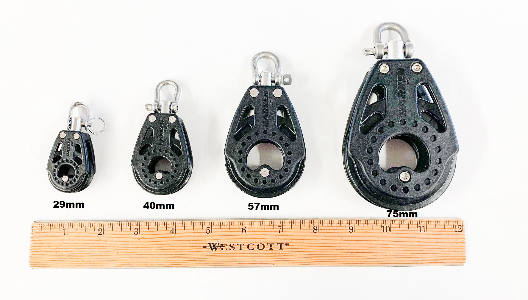 Outrigger Dredge Pulley - Single- Each