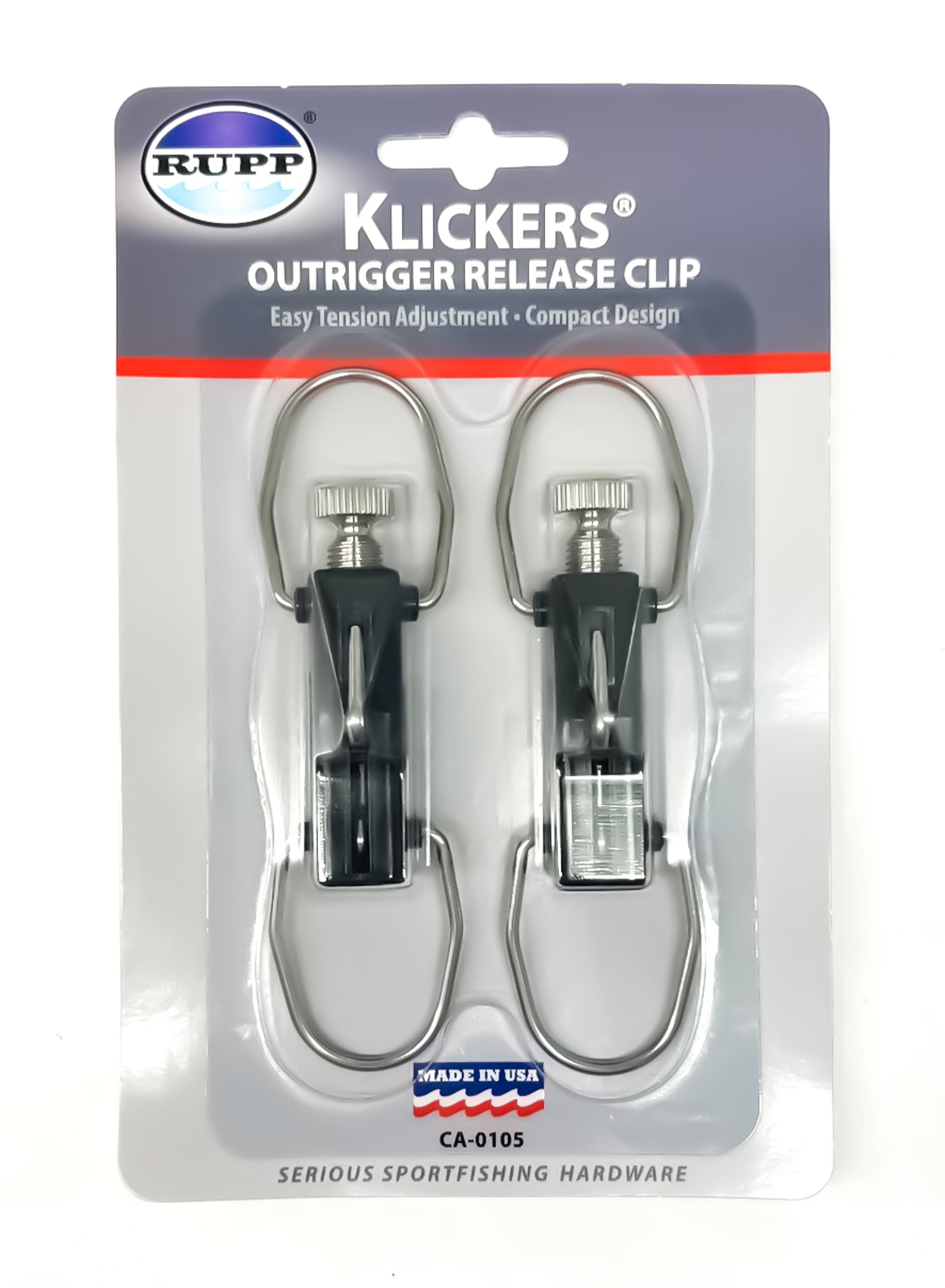 Klickers Sportfishing Clips - PAIR