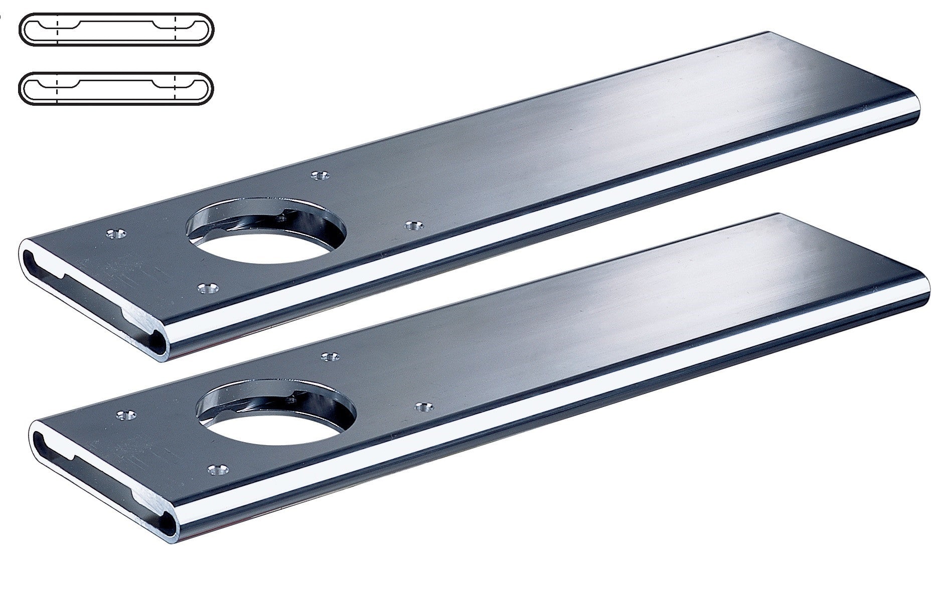 Top Gun Mounting Plate - PAIR