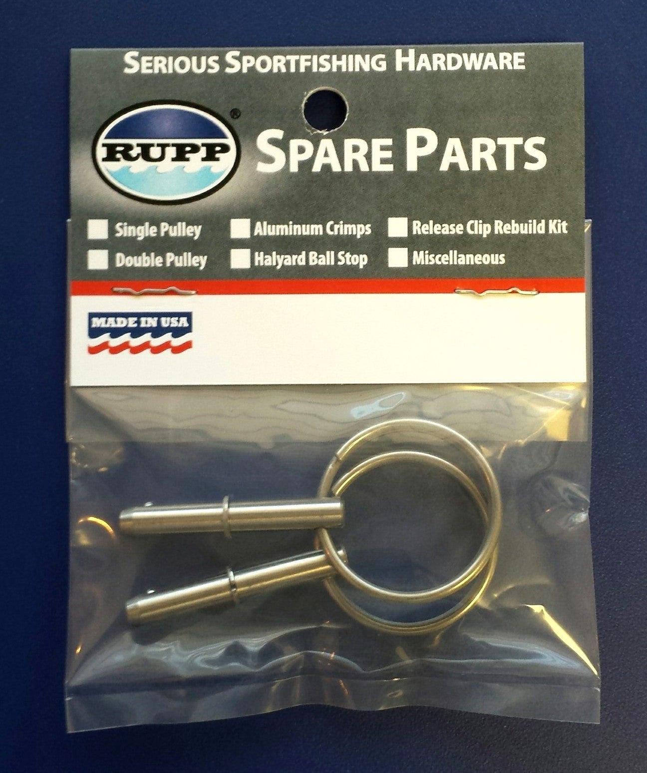 3/16" Hold-in Pin - PAIR