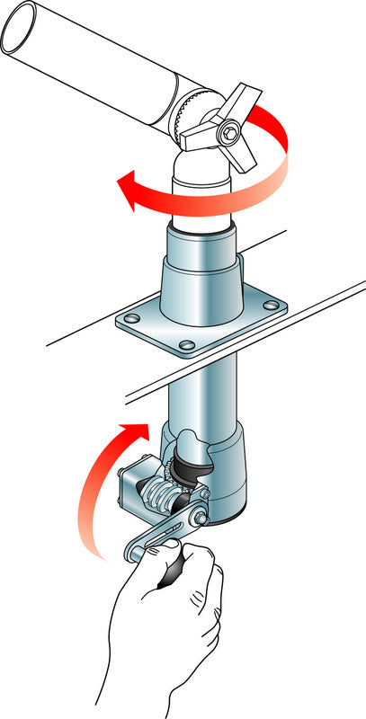 Top Gun Z-30 - Bolt-in Outrigger Holder - PAIR