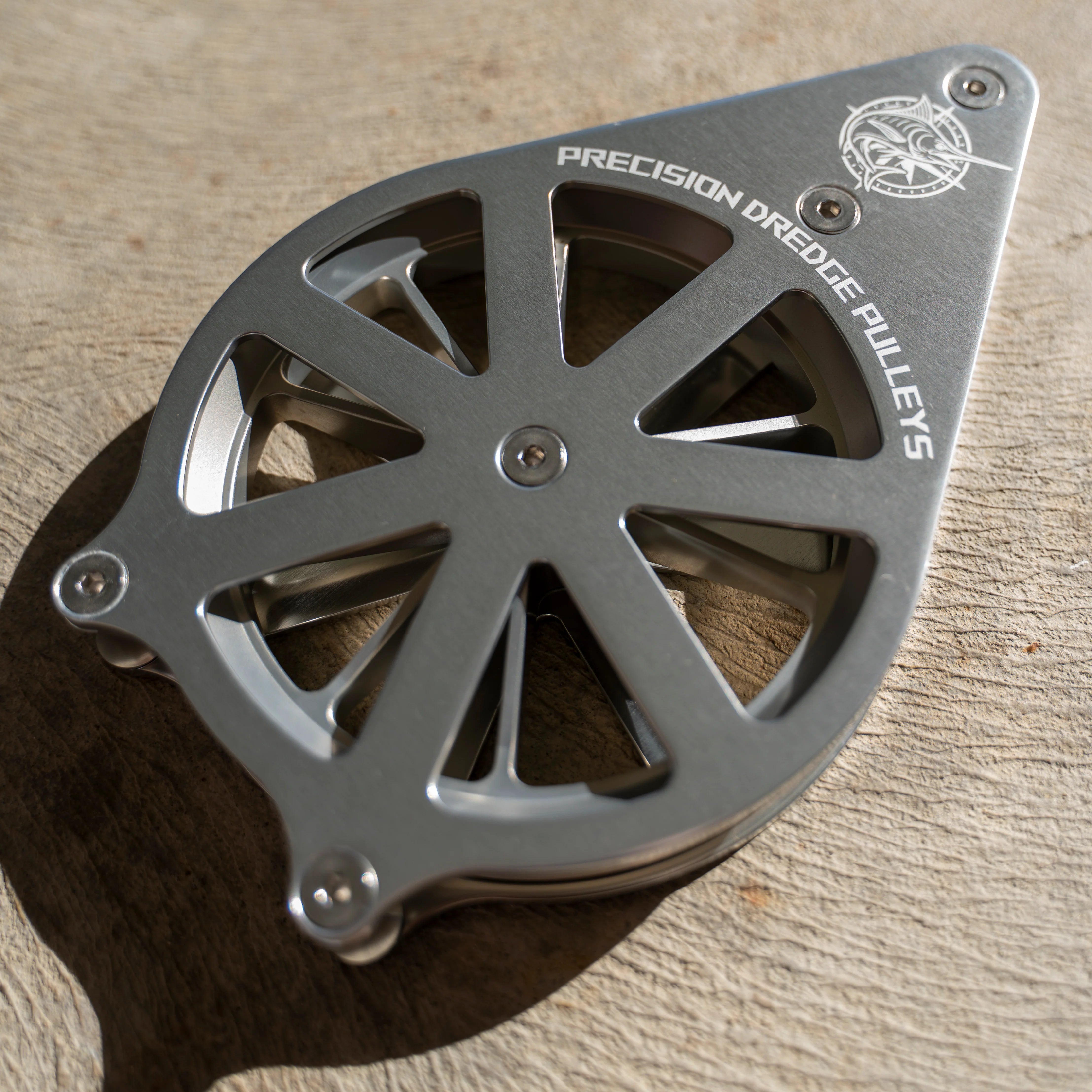 Precision Dredge Pulley — Aluminum