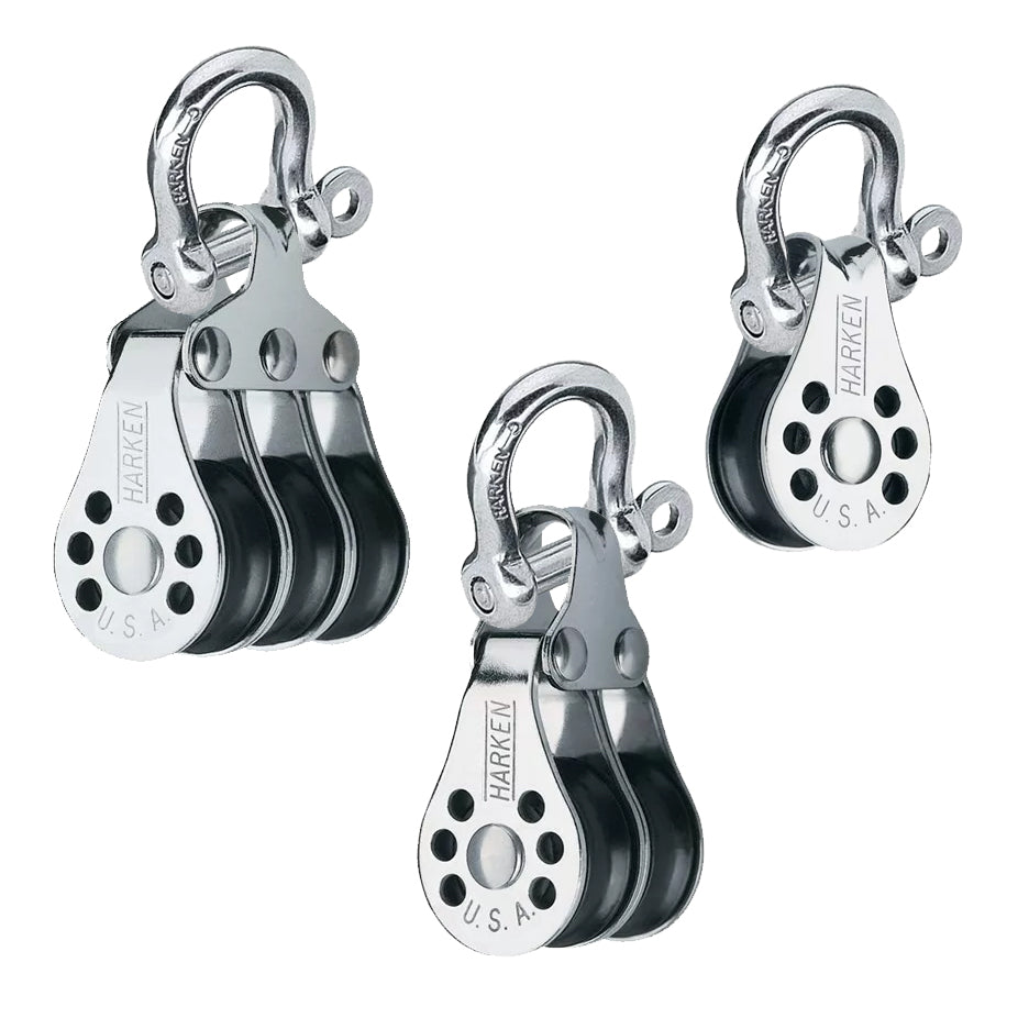 Outrigger Halyard Pulley Blocks