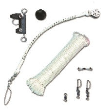 Center Rigging Kit with White Braided Nylon