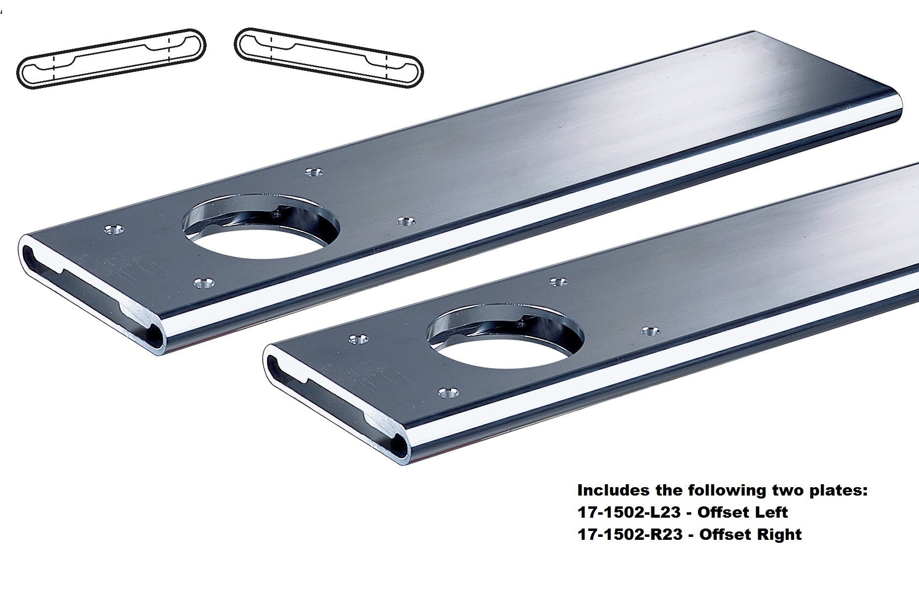 Top Gun Mounting Plate - PAIR